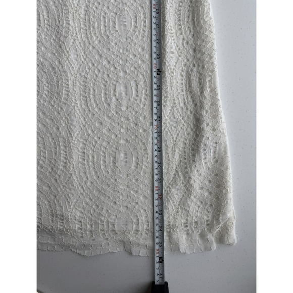 White‎ Eyelet Short Sleeve Spring Dress J. Crew 4 Cottagecore Coquette Event - Picture 8 of 9